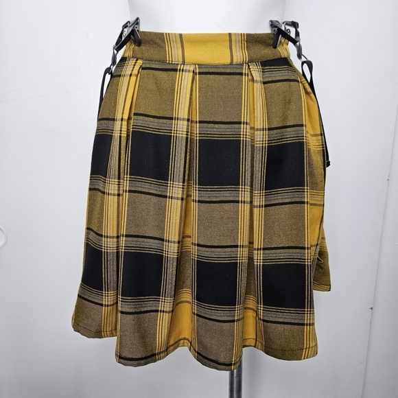Harry Potter Skirt Pleated skirt hufflepuff - Picture 2 of 14